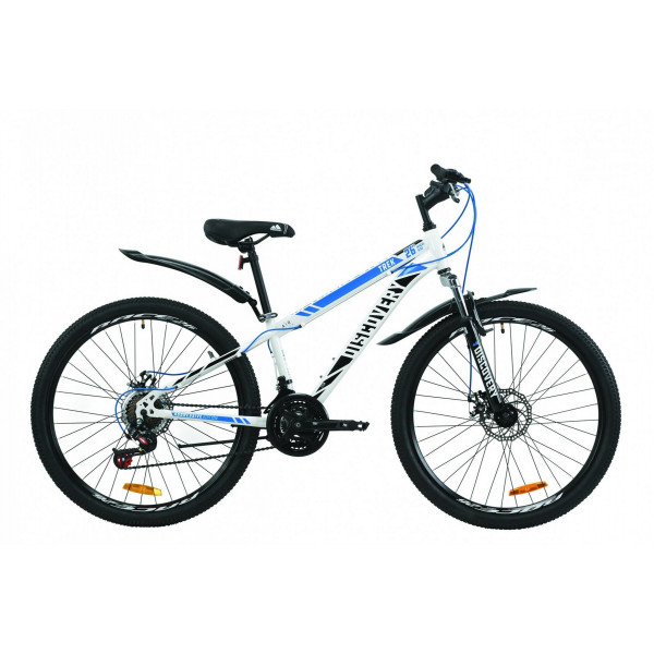 Велосипед Discovery Trek AM DD 26" (white light blue)