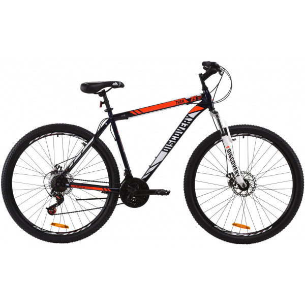 Велосипед Discovery Trek AM DD 29" (blue yellow)