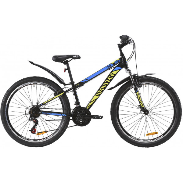 Велосипед Discovery Trek AM V-br 26" (black blue)