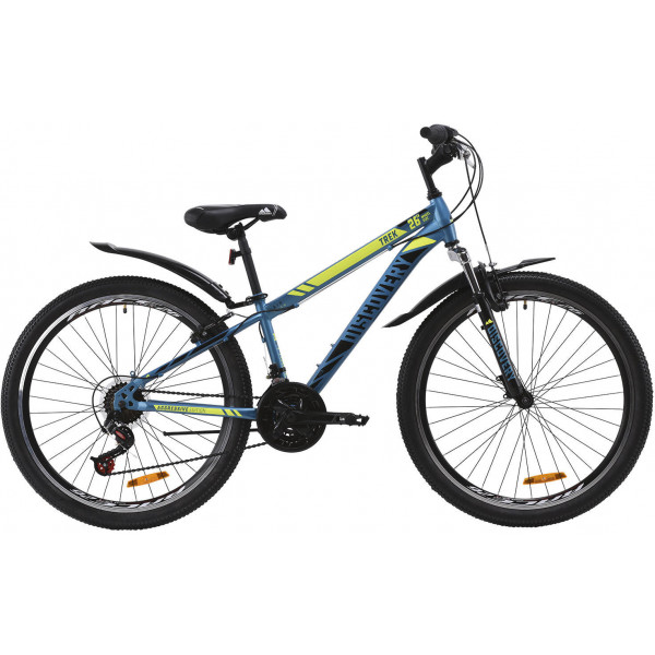 Велосипед Discovery Trek AM V-br 26" (blue yellow)