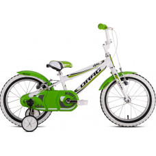 Велосипед Drag Alpha 16" (white green)