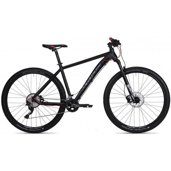 Велосипед Drag Hardy TE 29" (black-red)