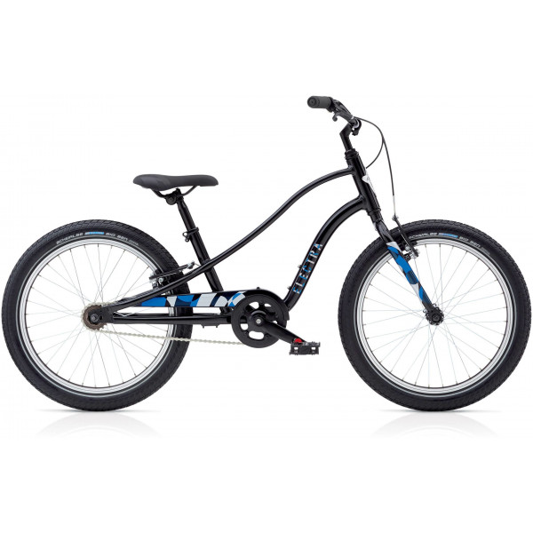 Велосипед Electra Sprocket 3i 20" (black blue)