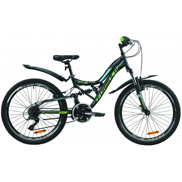 Велосипед Formula Atlas 24" (black green)