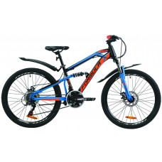 Велосипед Formula Blaze DD 24" (black blue)