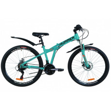 Велосипед Formula Hummer DD (black green)