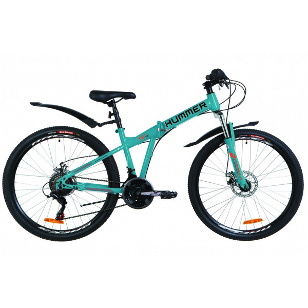 Велосипед Formula Hummer DD (black green)