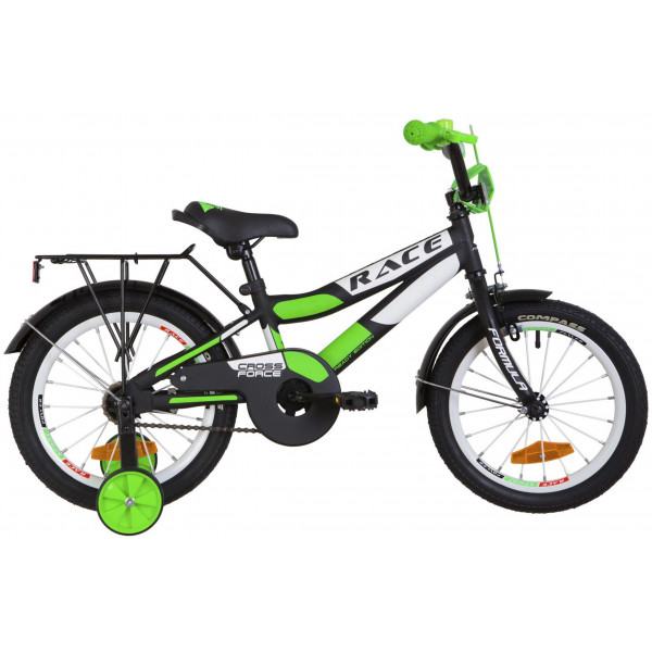 Велосипед Formula Race 16 CR (black bright greenish)