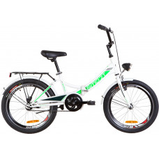 Велосипед Formula Smart 20 с фонарем 2019 (white green)