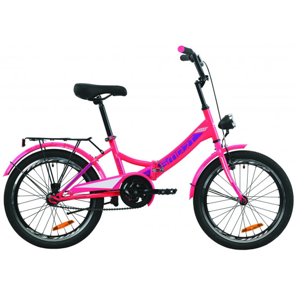 Велосипед Formula Smart 20" с фонарем (pink)