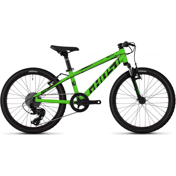 Велосипед Ghost Kato 2.0 20" (green black)