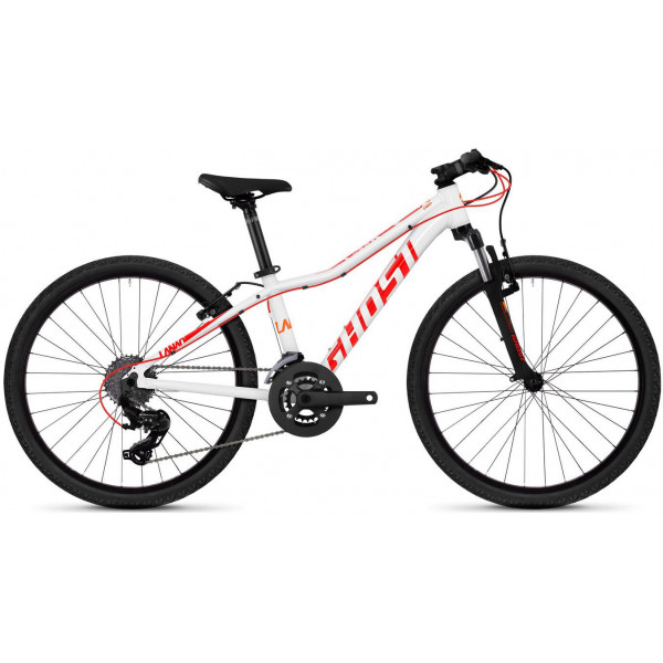 Велосипед Ghost Lanao 2.4 24" (white-red)