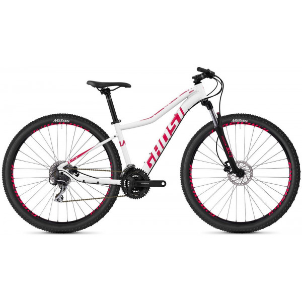 Велосипед Ghost Lanao 2.9 29" (white-red)