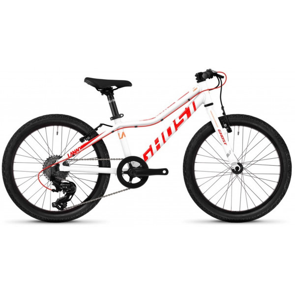 Велосипед Ghost Lanao R1.0 20" (white-red)