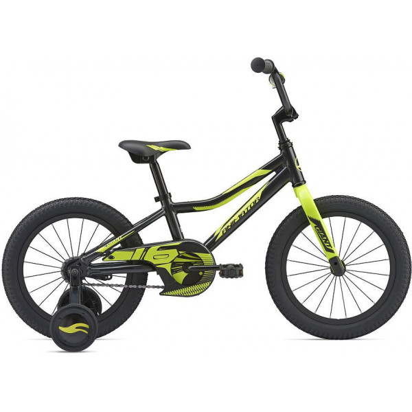 Велосипед Giant Animator 16" (black green)
