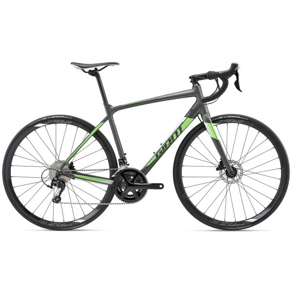 Велосипед Giant Contend SL 1 Disc (black green)