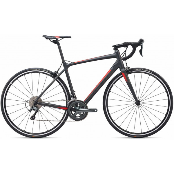 Велосипед Giant Contend SL 2 (black-red)