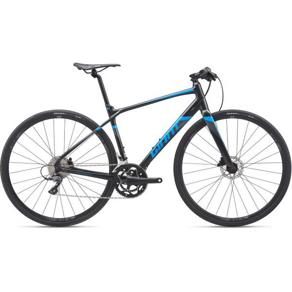 Велосипед Giant FastRoad SL 3 (black blue)