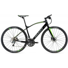 Велосипед Giant FastRoad SLR 1 (black green)