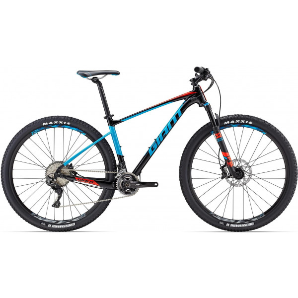 Велосипед Giant Fathom 29'er 0 (black blue)