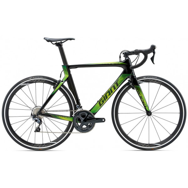 Велосипед Giant Propel Advanced 1 (black-red)