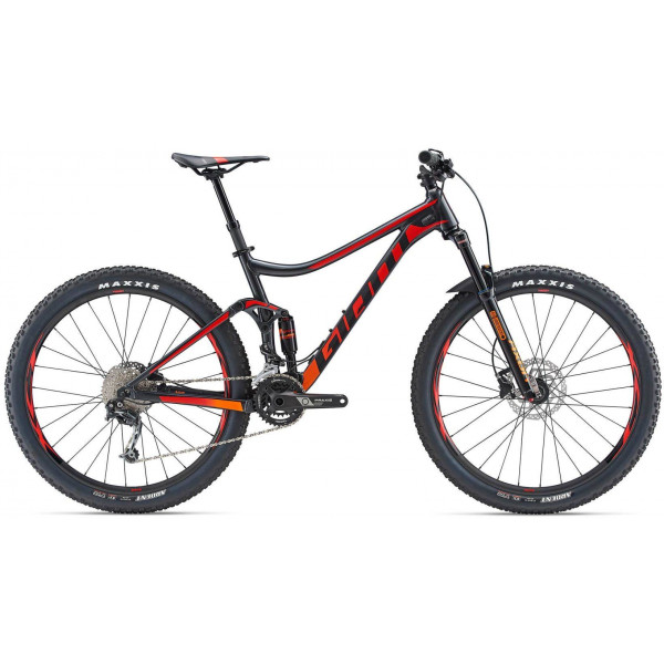 Велосипед Giant Stance 2 (black-red)