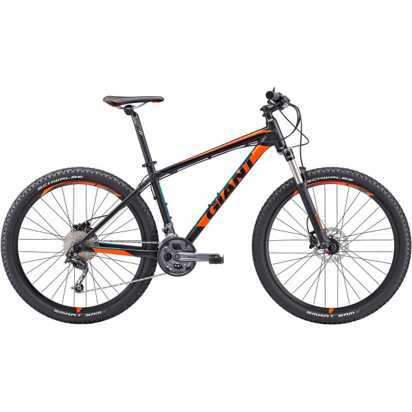 Велосипед Giant Talon 2 Ltd (black orange)