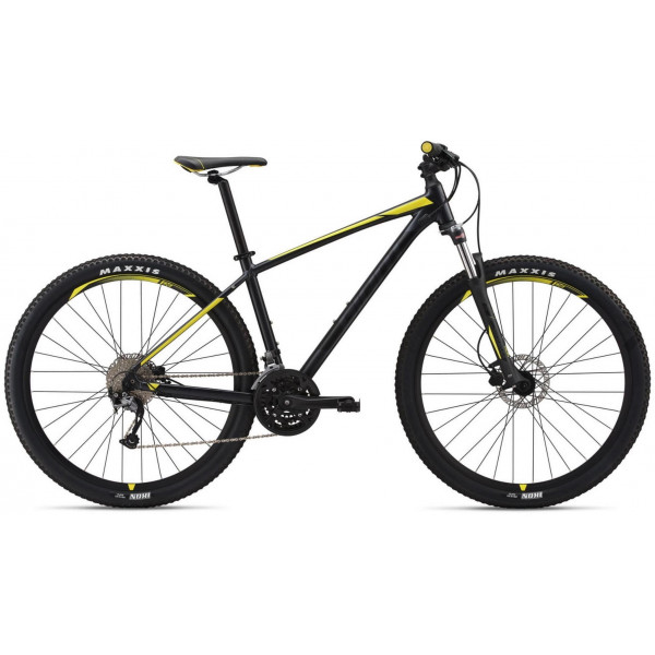 Велосипед Giant Talon 29 3 GE 2019 (black-yellow)