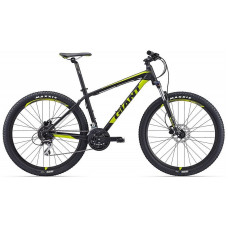 Велосипед Giant Talon 3 2017 (black green)