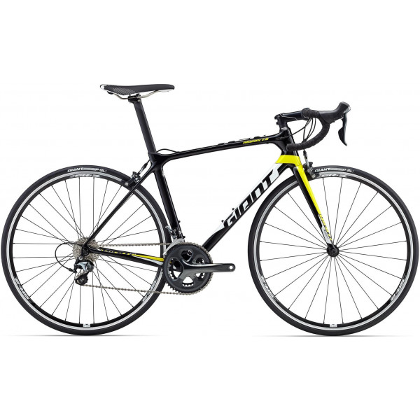 Велосипед Giant TCR Advanced 3 (black-yellow)