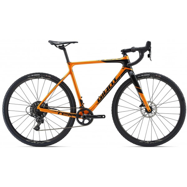 Велосипед Giant TCX Advanced (black orange)