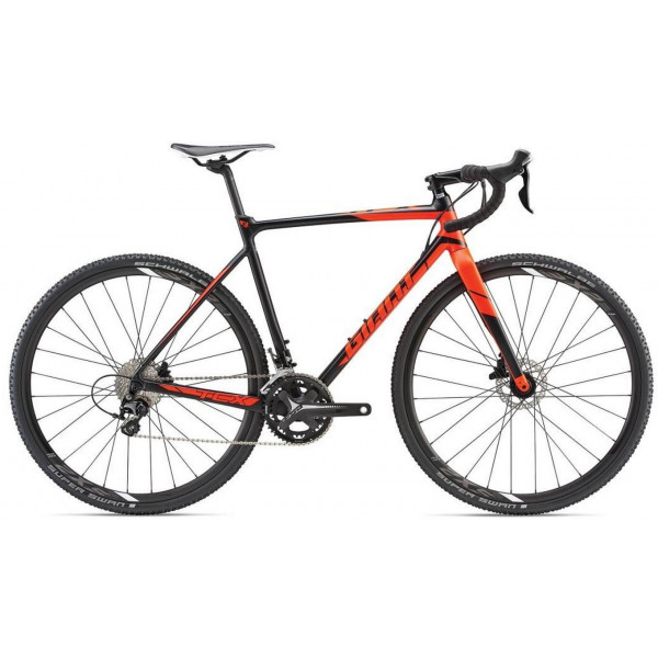 Велосипед Giant TCX SLR 2 2018 (black-red)