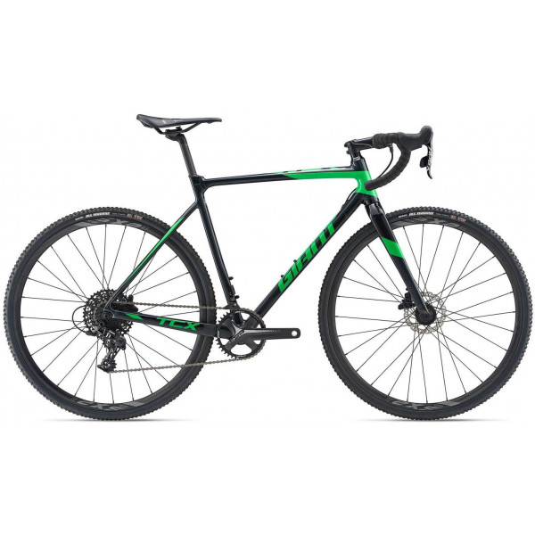 Велосипед Giant TCX SLR 2 2019 (black green)