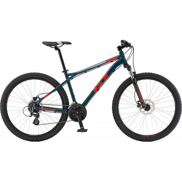 Велосипед GT Aggressor Expert 27.5" (blue red)
