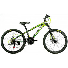 Велосипед Impuls Cactus 24" (black green)