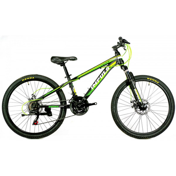 Велосипед Impuls Cactus 24" (black green)