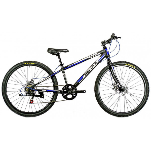Велосипед Impuls Colorado 26" (black blue)