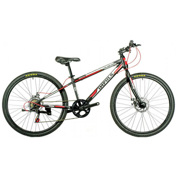 Велосипед Impuls Colorado 26" (black-red)