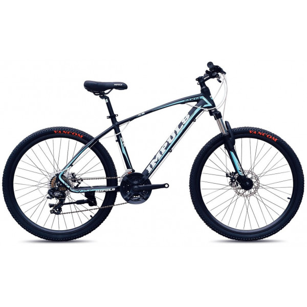 Велосипед Impuls Santa 26" (black blue)