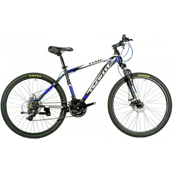 Велосипед Impuls Time 26" (black blue)