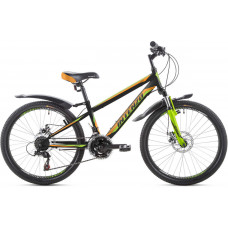 Велосипед Intenzo Dakar 24" (black-orange-green)