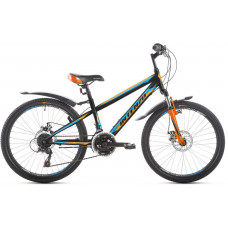 Велосипед Intenzo Energy Disk 24 (black-orange-green)
