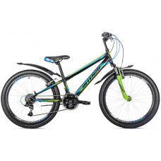 Велосипед Intenzo Energy V-Brake 24" (black-blue)