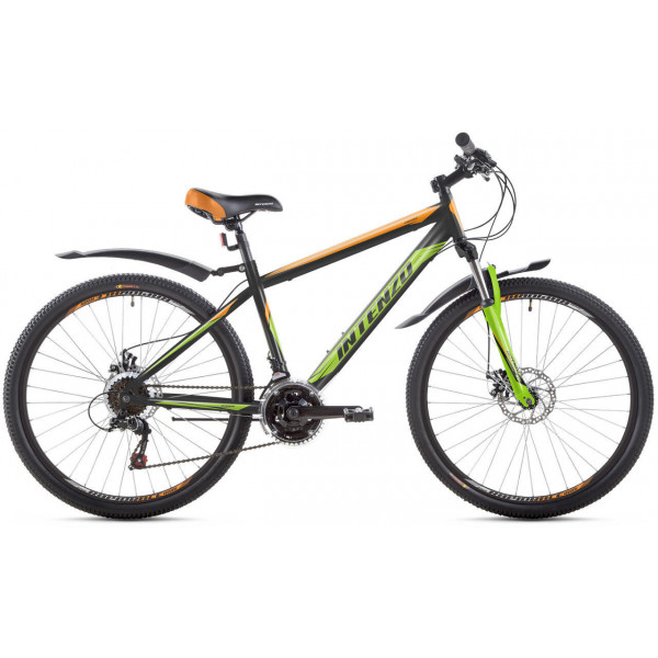 Велосипед Intenzo Forsage (black-orange-green)