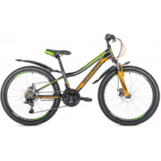 Велосипед Intenzo Nitro 24" (black-green-orange)