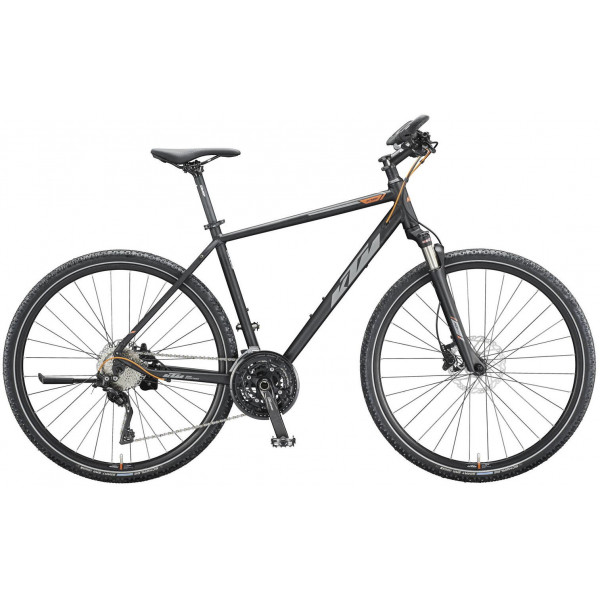 Велосипед KTM Life Action H (black orange)