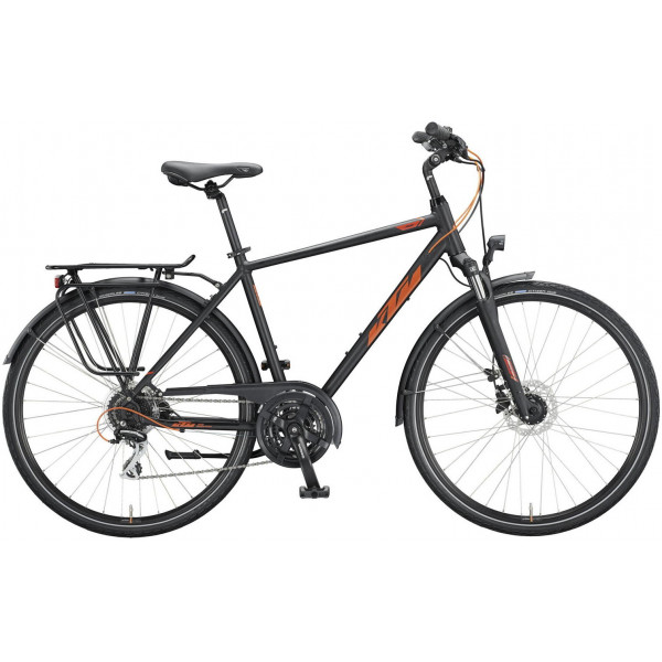 Велосипед KTM Life Ride H (black orange)