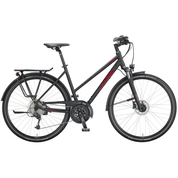 Велосипед KTM Life Space D (black-red)