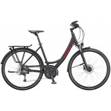Велосипед KTM Life Space E (black-red)