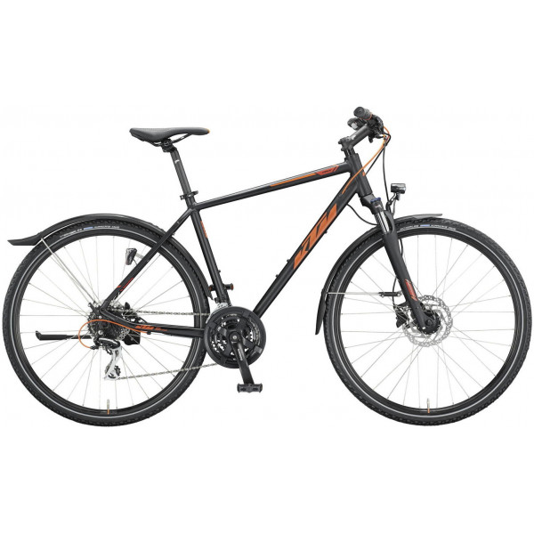 Велосипед KTM Life Track Street H (black orange)